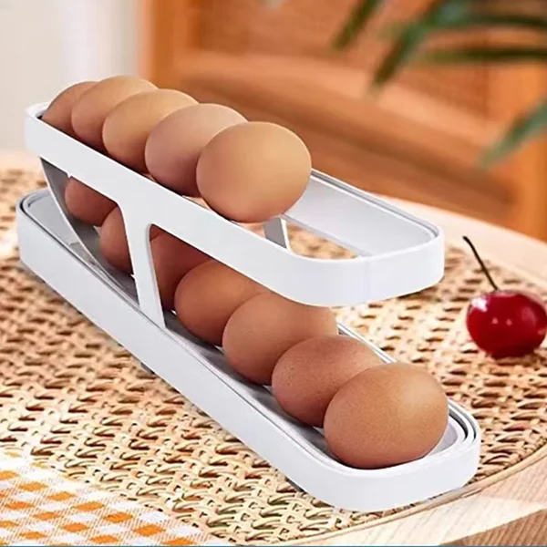 💫 COMBO Paga 1 + 1 GRATIS 😱 Dispensador Organizador de Huevos🥚 Premium